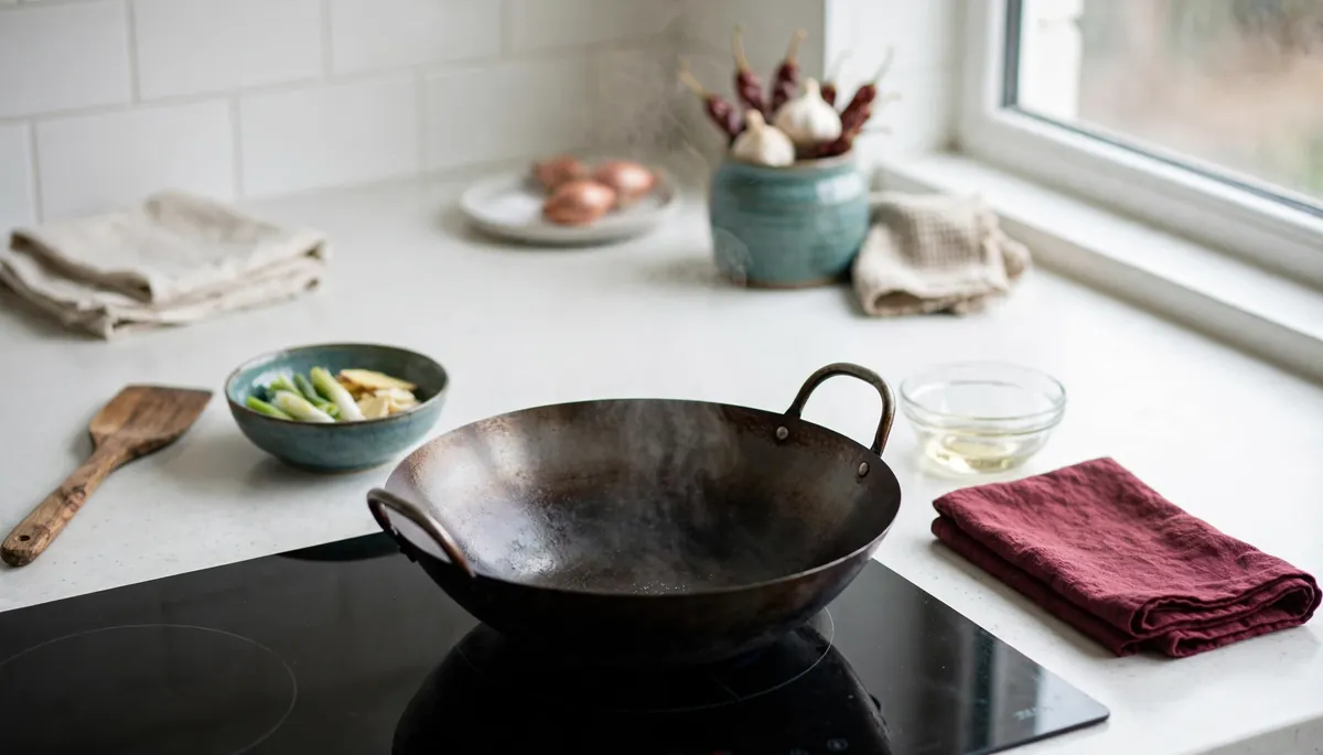 Cuisson au wok
