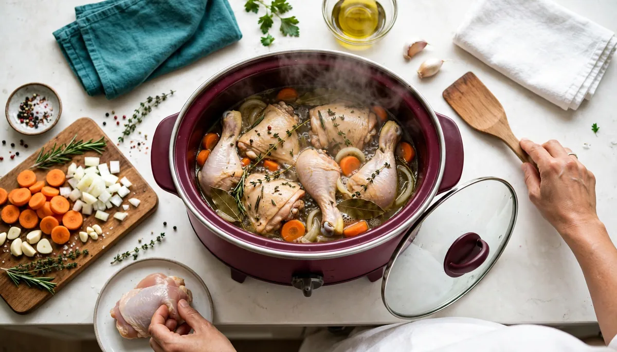 Mijoteuse poulet