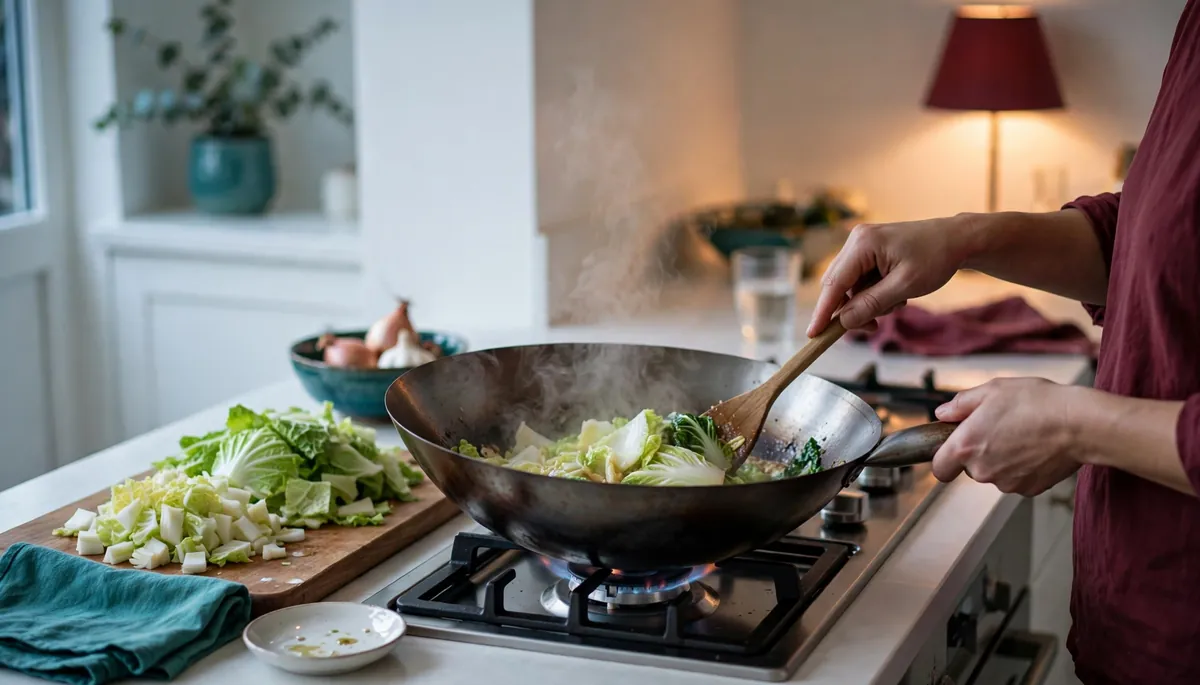 Recette chou chinois wok