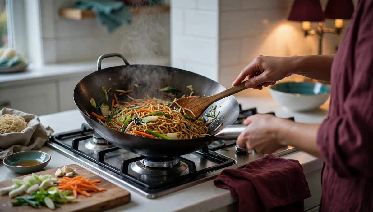 Wok de nouilles, la méthode complète pour réussir